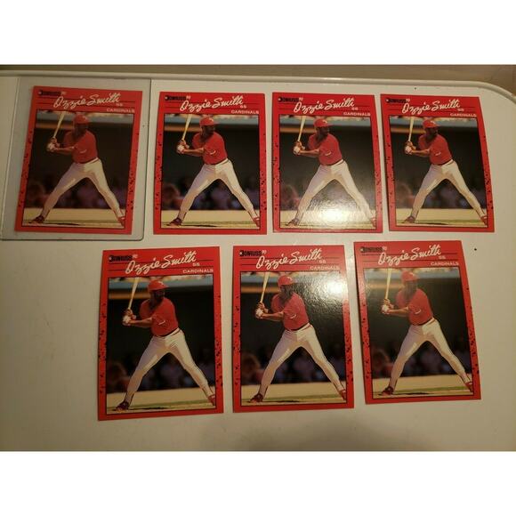 1990 Donruss OZZIE SMITH #201 - ERROR No 